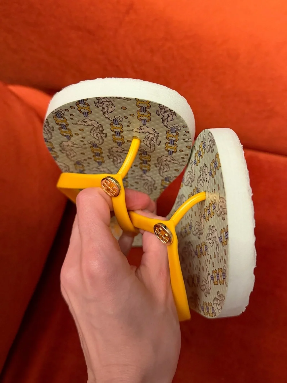 Tory Burch soles show
